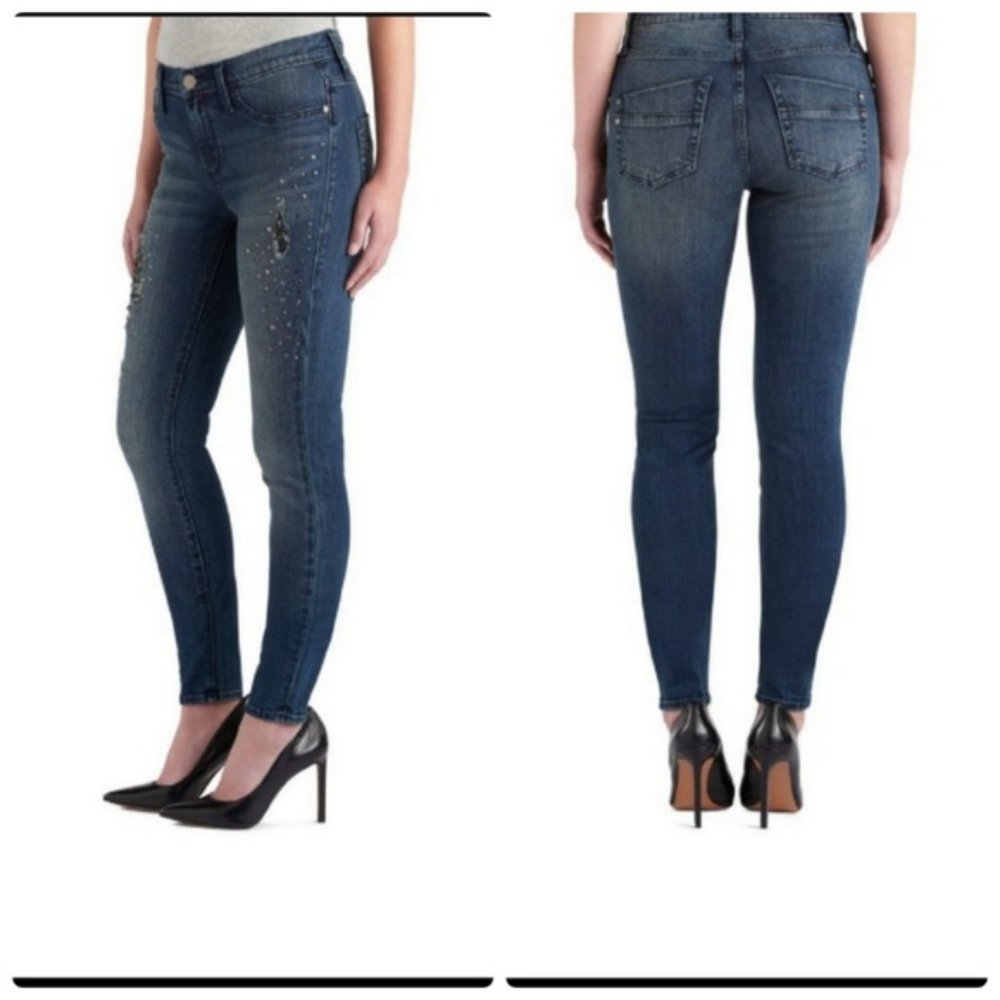 Rock & Republic Bling Skinny Jeans - Size 8